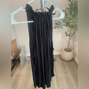 Loft High Neck Ruffle Neck Tank Top